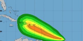 Tormenta Dorian continúa trayectoria hacia las antillas menores