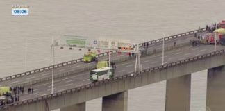 Reportan toma de rehenes en un autobús de pasajeros en Brasil