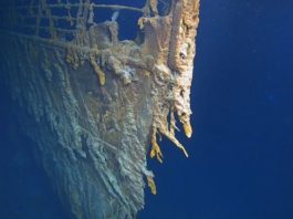 El Titanic desaparece en el mar: asombrosas imágenes del barco que muestran su deterioro