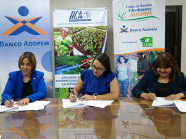 Banco ADOPEM y el IICA establecen alianza para capacitar a productores agropecuarios