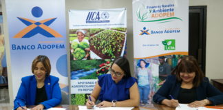 Banco ADOPEM y el IICA establecen alianza para capacitar a productores agropecuarios