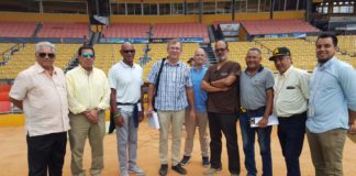 Comisión de MLB revisa los trabajos en el Estadio Cibao para la temporada 2019-2020