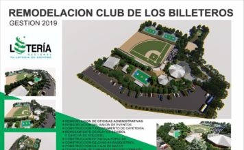 Lotería Nacional inicia remodelación del Club de los Billeteros