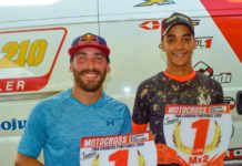 Franklin Nogueras y Manny Mora se destacan en campeonato de motocross
