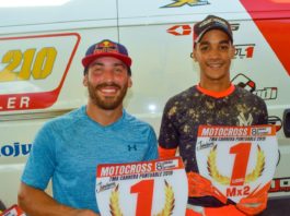 Franklin Nogueras y Manny Mora se destacan en campeonato de motocross