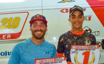Franklin Nogueras y Manny Mora se destacan en campeonato de motocross