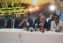 27 diputados renuncian del PLD y pasan al bloque “La Fuerza del Pueblo”