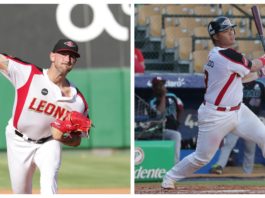 Kubiak y Rodríguez encabezan victoria del Escogido sobre los Gigantes