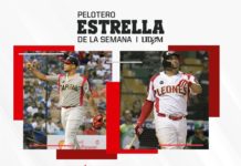 Josh Naylor y Frankie Montás ganan el premio de Pelotero Estrella de la Semana en LIDOM