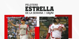 Josh Naylor y Frankie Montás ganan el premio de Pelotero Estrella de la Semana en LIDOM
