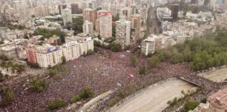 Protestas en Chile: la histórica marcha de más de un millón de personas que tomó las calles de Santiago