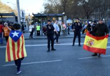 Marchas pro y anti independencia en Barcelona en el fin de semana