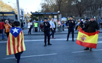 Marchas pro y anti independencia en Barcelona en el fin de semana