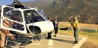 Hallan a una mujer perdida en un parque nacional de EE.UU. gracias a la señal de S.O.S. que escribió en el suelo