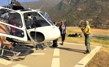 Hallan a una mujer perdida en un parque nacional de EE.UU. gracias a la señal de S.O.S. que escribió en el suelo