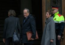 Juzgado por desobediencia, presidente regional catalán