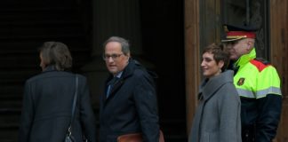 Juzgado por desobediencia, presidente regional catalán