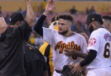 Diego Goris encabeza triunfo de las Águilas sobre los Gigantes