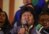 Militares y policías piden a Evo Morales que dimita para pacificar al país