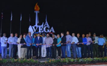 Alcalde Kelvin Cruz deja inaugurada moderna entrada a La Vega