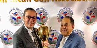 Guillermo Reyes golfista del año de la Dominican Golf Association