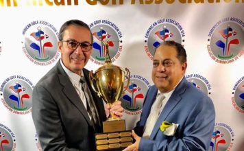 Guillermo Reyes golfista del año de la Dominican Golf Association