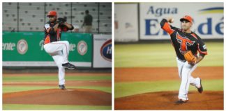 Hernández y Espino encabezan victoria de los Toros sobre el Escogido