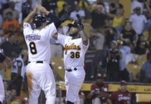 Valenzuela decide victoria de las Águilas sobre los Gigantes