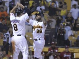 Valenzuela decide victoria de las Águilas sobre los Gigantes