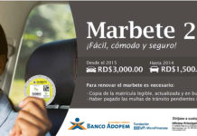 Banco ADOPEM ofrece servicios corporativos para venta de marbetes de vehículos de motor