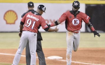 Mesa encabeza victoria del Escogido sobre las Águilas