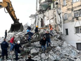 Sismo de 6,4 deja al menos 18 muertos en Albania