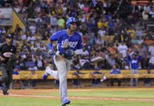 Licey se impuso a las Águilas en partido de mucha ofensiva