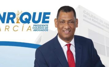 Intervención de Enrique García candidato del Colegio Dominicano de Abogados (CARD)