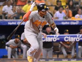 Águilas vencen al Escogido en 14 entradas