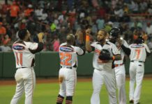 Sosa, Valdespín y Heim guían a los Toros sobre el Licey