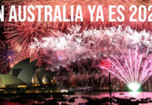 Ya es Año Nuevo en Australia, los fuegos artificiales iluminaron el cielo