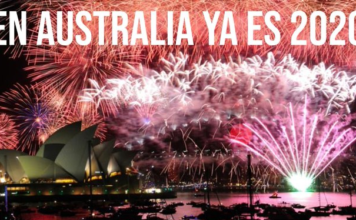 Ya es Año Nuevo en Australia, los fuegos artificiales iluminaron el cielo