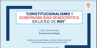 Constitucionalidad y gobernabilidad democrática en República Dominicana