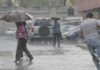 Lluvias dispersas en algunas localidades del país