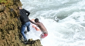 El llamado “pez de agua dulce” por poco se ahoga en el Malecón