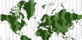 El último día del año dura 26 horas: el mapa que explica el porqué