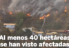 Un incendio en plena Nochebuena destruye más de 100 casas en Valparaíso