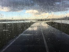 Lluvias débiles y ráfagas de vientos para hoy sábado