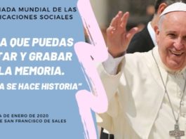 Mensaje del Papa para la 54 Jornada Mundial de las comunicaciones sociales