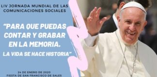 Mensaje del Papa para la 54 Jornada Mundial de las comunicaciones sociales