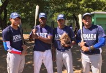 Armada asume primer lugar en béisbol de Juegos Militares