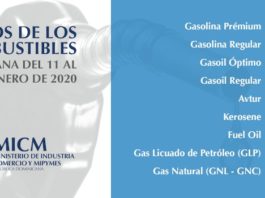 Combustibles suben entre RD$2.00 y RD$1.40 esta semana
