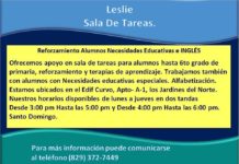 Apoyo en sala de tareas para alumnos hasta 6to grado de primaria: Reforzamiento y terapias de aprendizaje