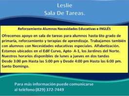 Apoyo en sala de tareas para alumnos hasta 6to grado de primaria: Reforzamiento y terapias de aprendizaje